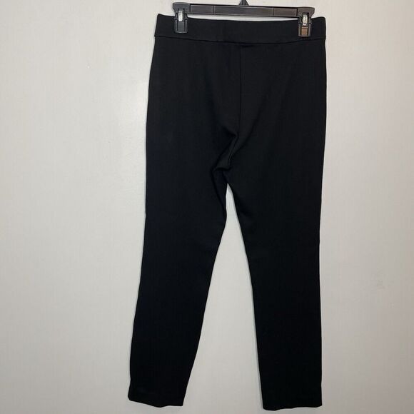 J.CREW Pants Women 8 Italian Ponte Skinny Trouser NEW Black Stretch BD303 - Picture 5 of 14